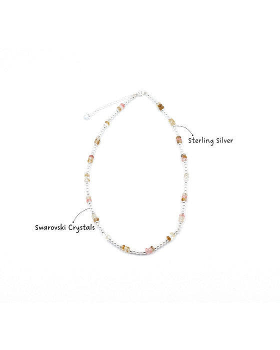 Through the Curtain Sterling Silver Necklace