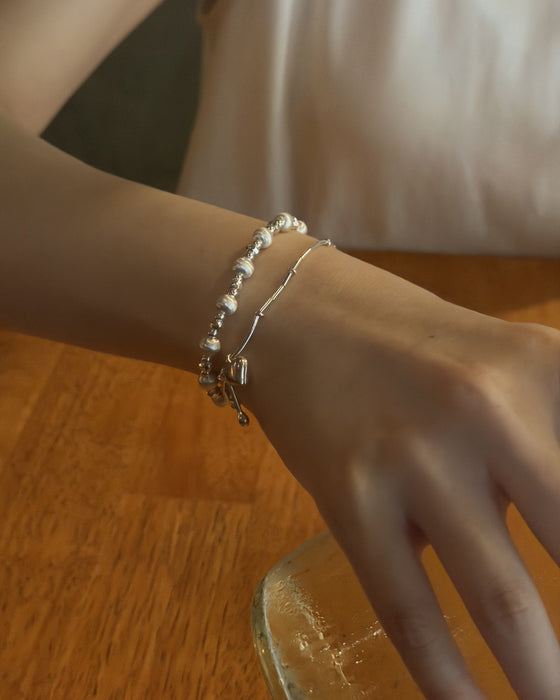 Little Heart Sterling Silver Bracelet