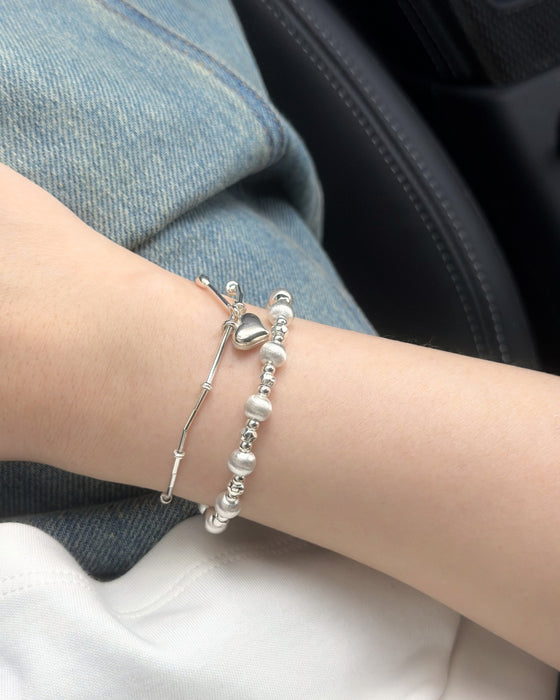 Little Heart Sterling Silver Bracelet
