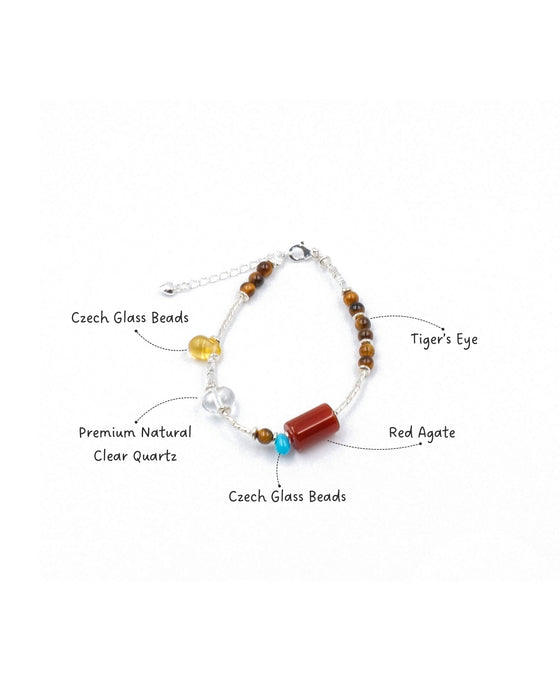 Sun & Soil Sterling Silver Bracelet