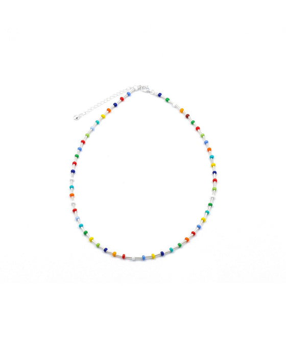 Summer Palette Sterling Silver Choker