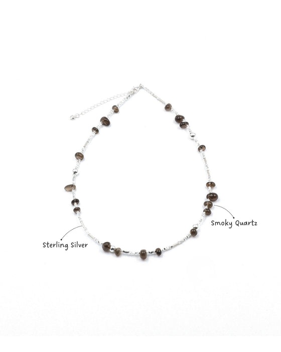 Between Day and Night Sterling Silver Necklace