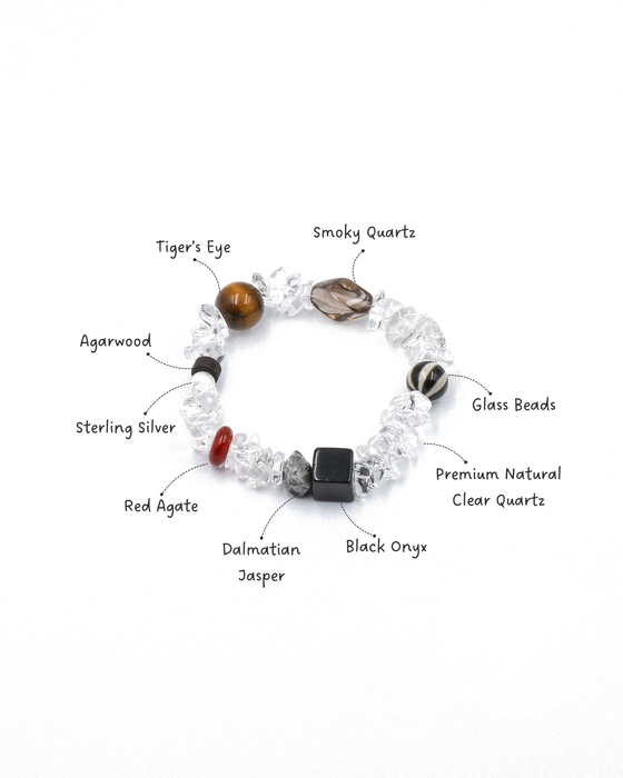 In Light Natural Clear Quartz bracelet