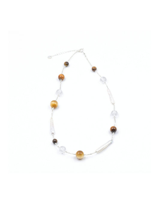 Clear Intention Sterling Silver Necklace