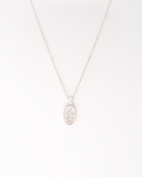 Wildflower Sterling Silver Necklace