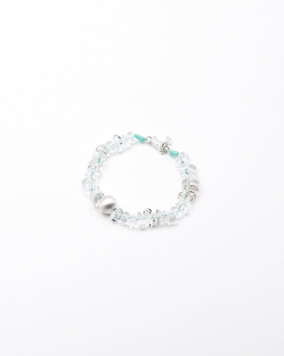 A Line of Light Clear Quartz Bracelet