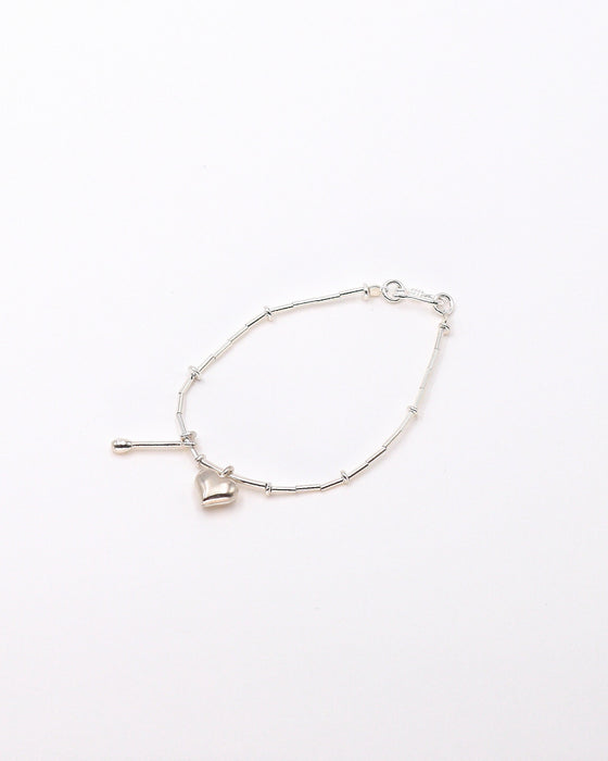 Little Heart Sterling Silver Bracelet