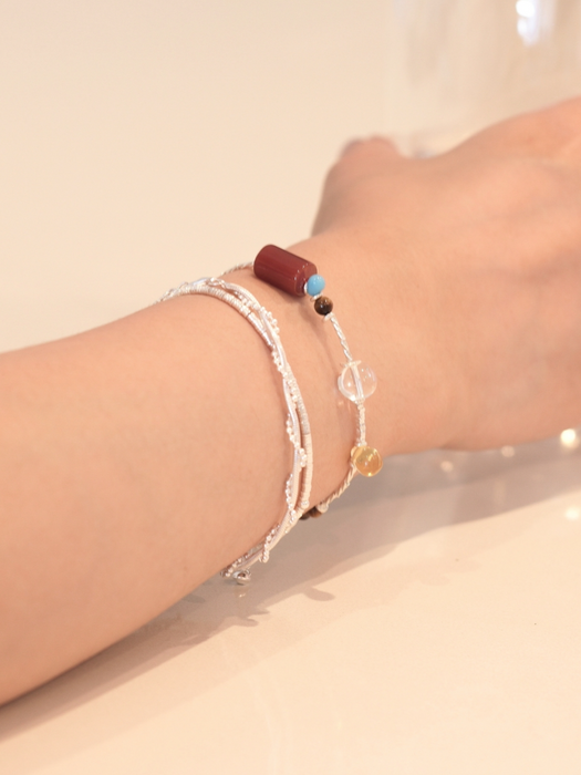 Sun & Soil Sterling Silver Bracelet