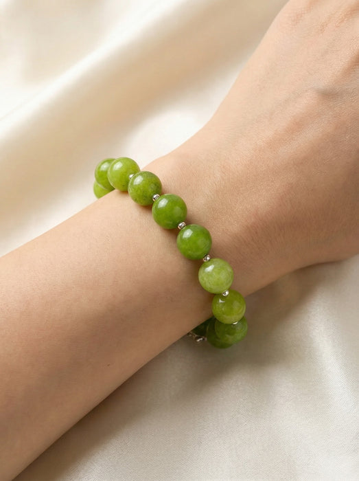 Sparkling Green Grape Bracelet