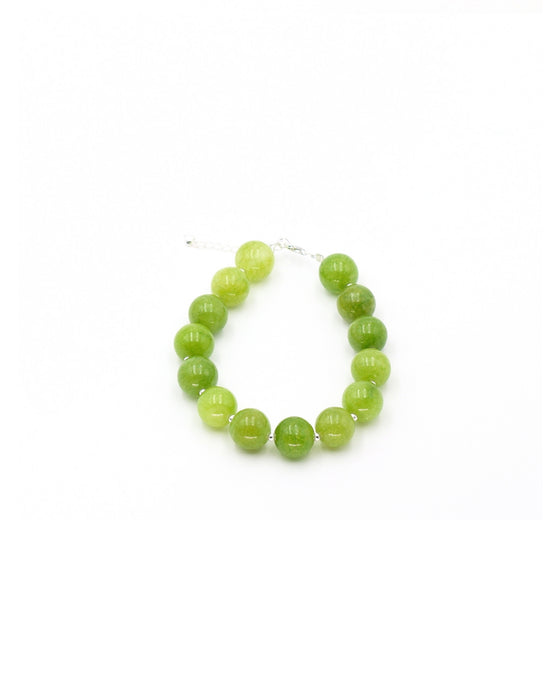 Sparkling Green Grape Bracelet