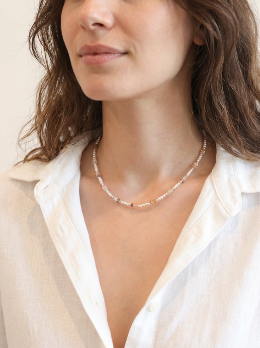 Through the Curtain Sterling Silver Necklace